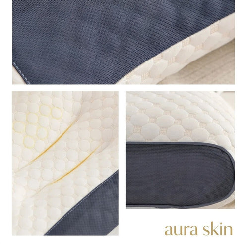 AuraSkin™ SPA Orthopedic Pillow – Ergonomic Neck Support