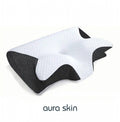 AuraSkin™ – Orthopedic Memory Foam Neck Pillow